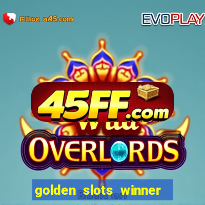golden slots winner paga mesmo